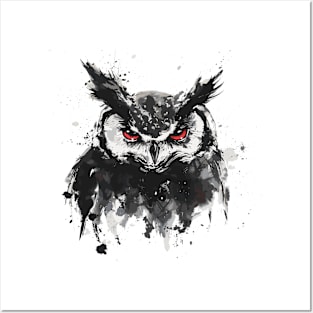 Owl Posters and Art